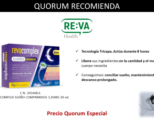QUORUM RECOMIENDA: Reva Complex Sueño Comprimidos 1,95Mg 30 unidades